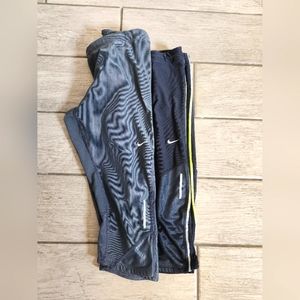 2 Nike DriFit Capri's Size XS